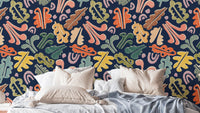 Rhythmic Jazz Harmony Wallpaper Mural
