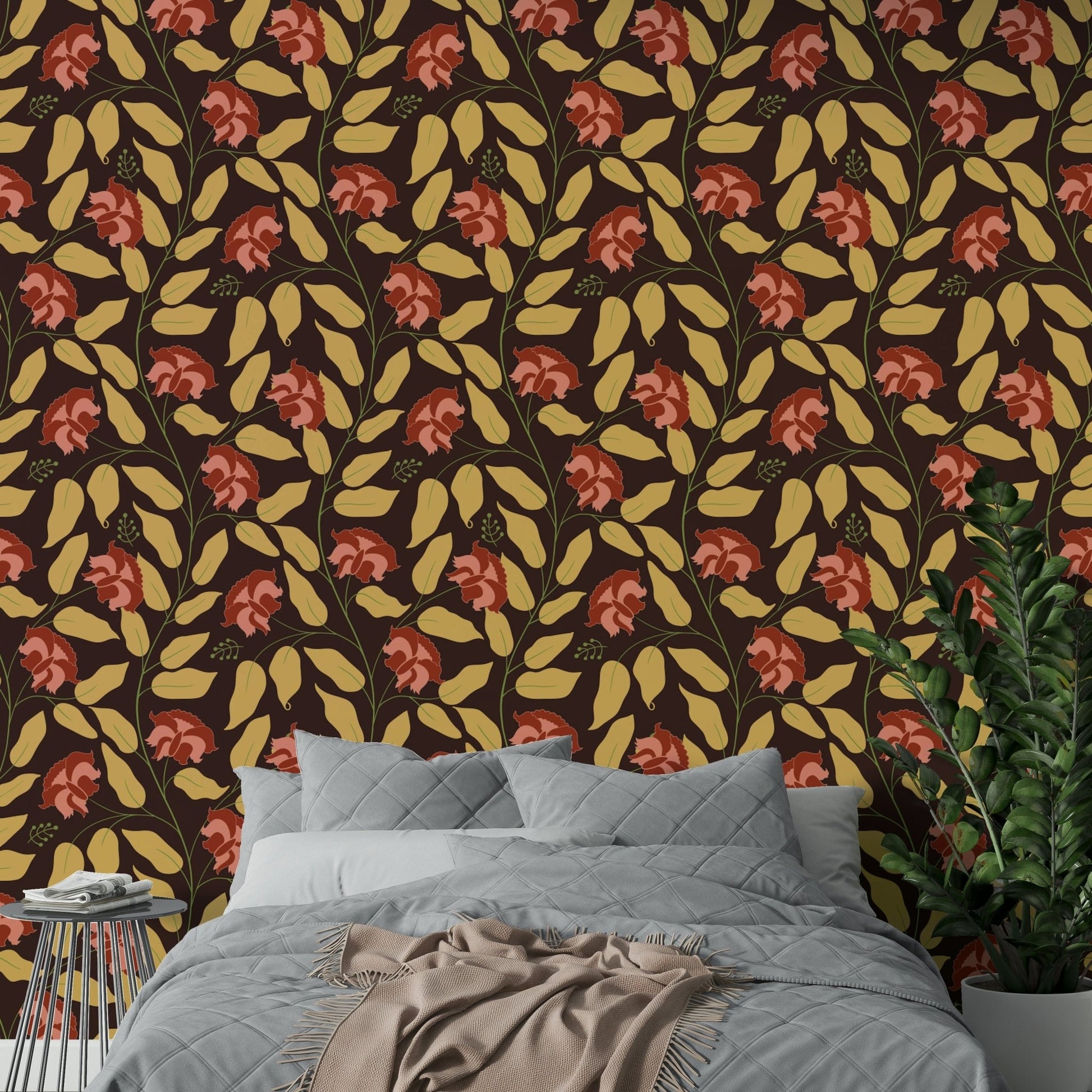 The texture appears subtle, possibly with a hint of textile or aged paper.
