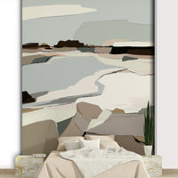 Easy install artistic mural

