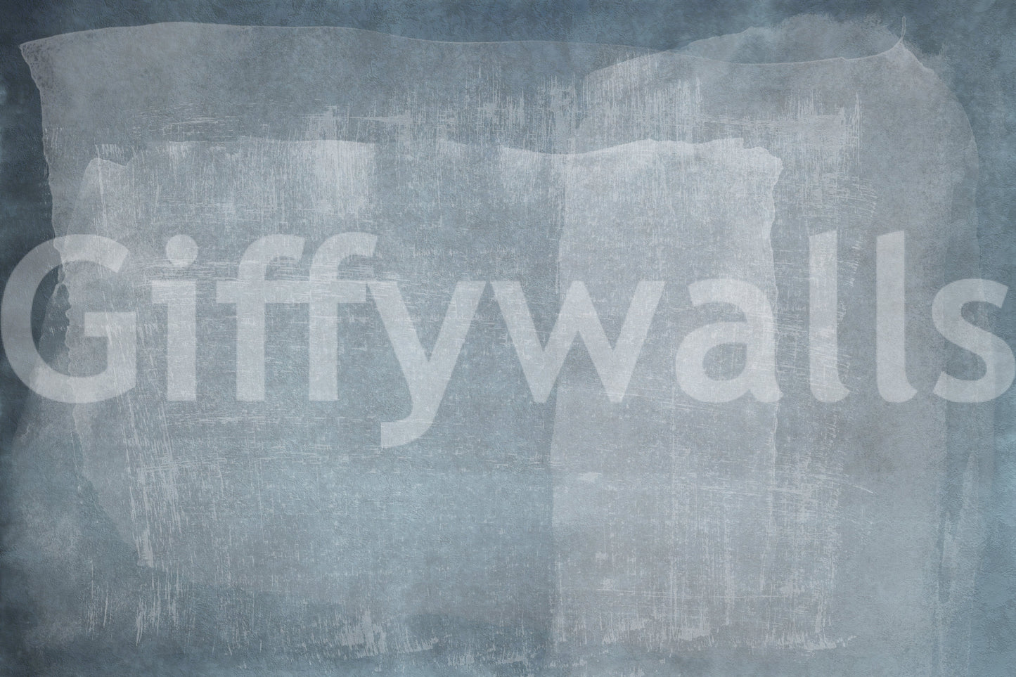 A high-quality serene blue wall mural for walls.