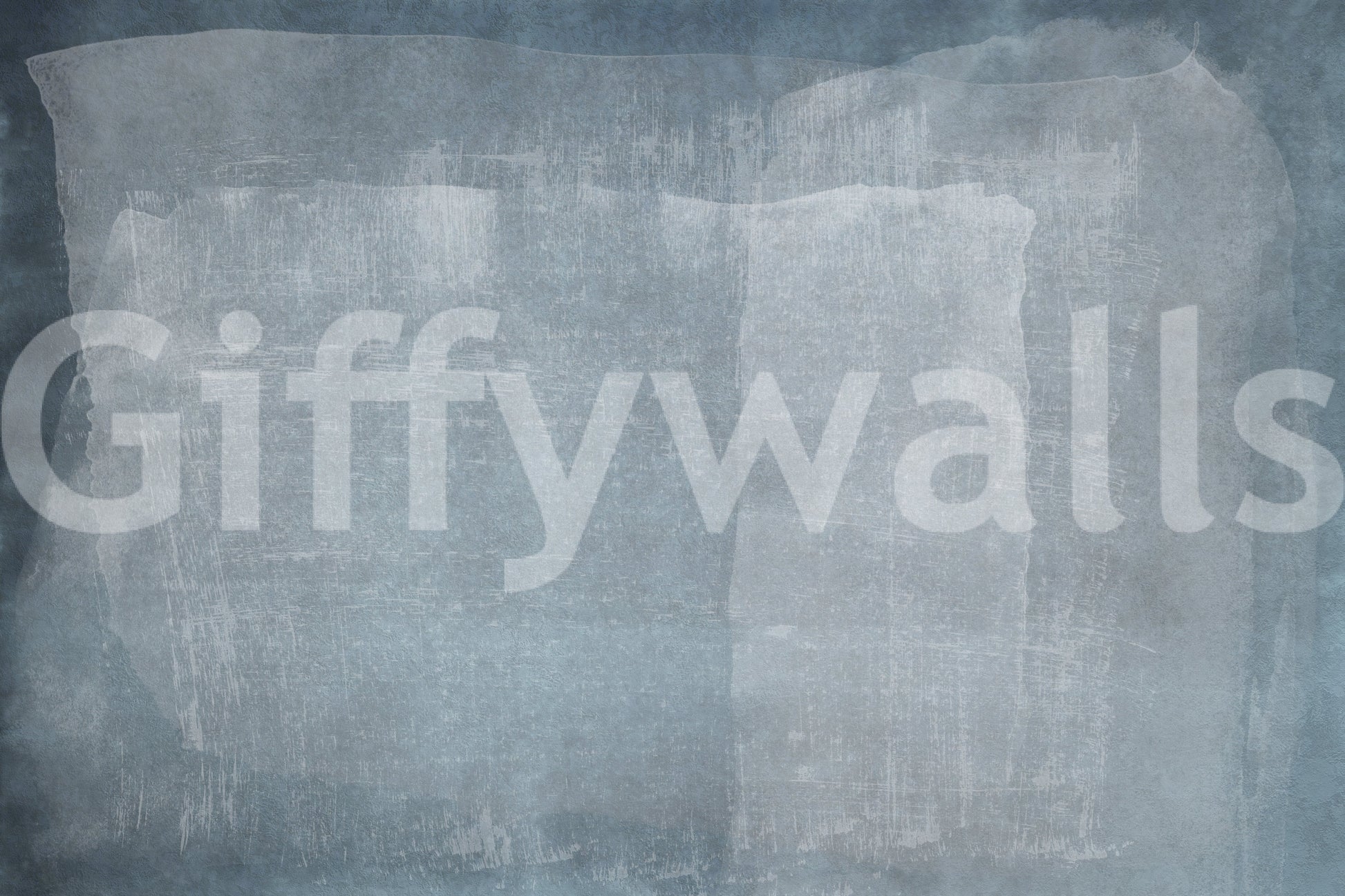 A high-quality serene blue wall mural for walls.