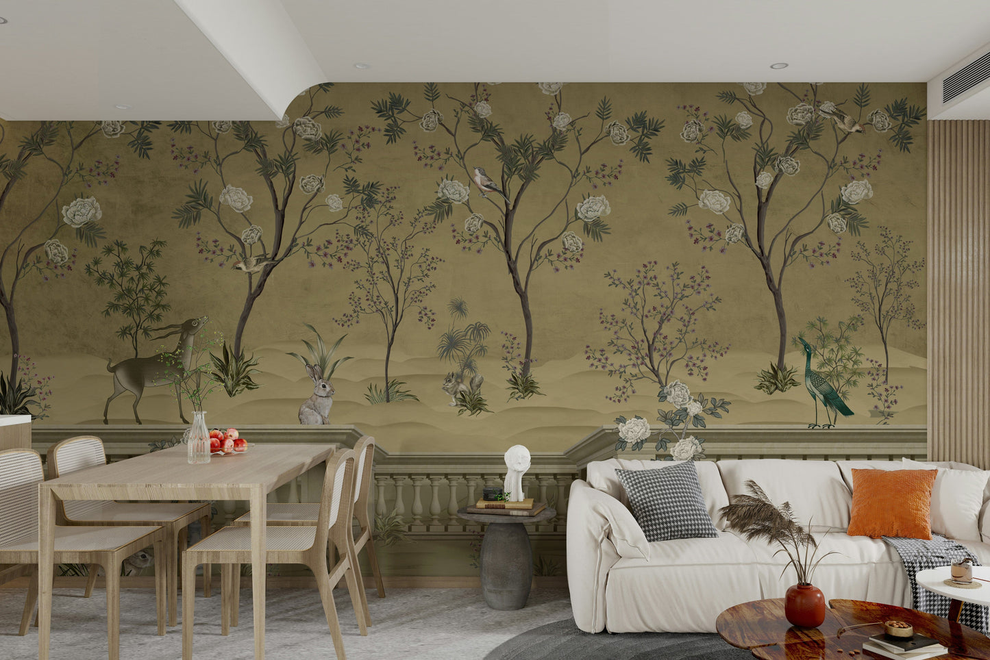 The image feels peaceful and restful.

