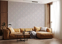 Serene Floral beige Wallpaper⁠
