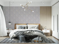 Serene Floral beige Wallpaper⁠