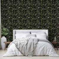 An artistic nature inspired mural for home decor.

