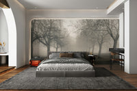 An artistic nature inspired mural for home decor.

