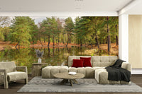 A seamless pattern for a living room or bedroom.

