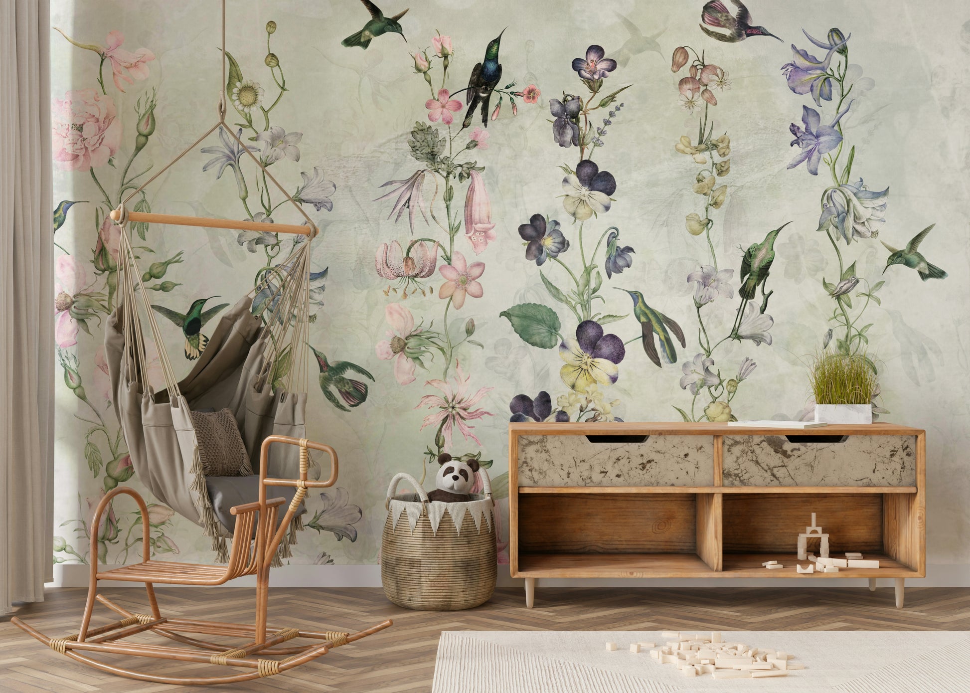 Easy to install mural wallpaper

