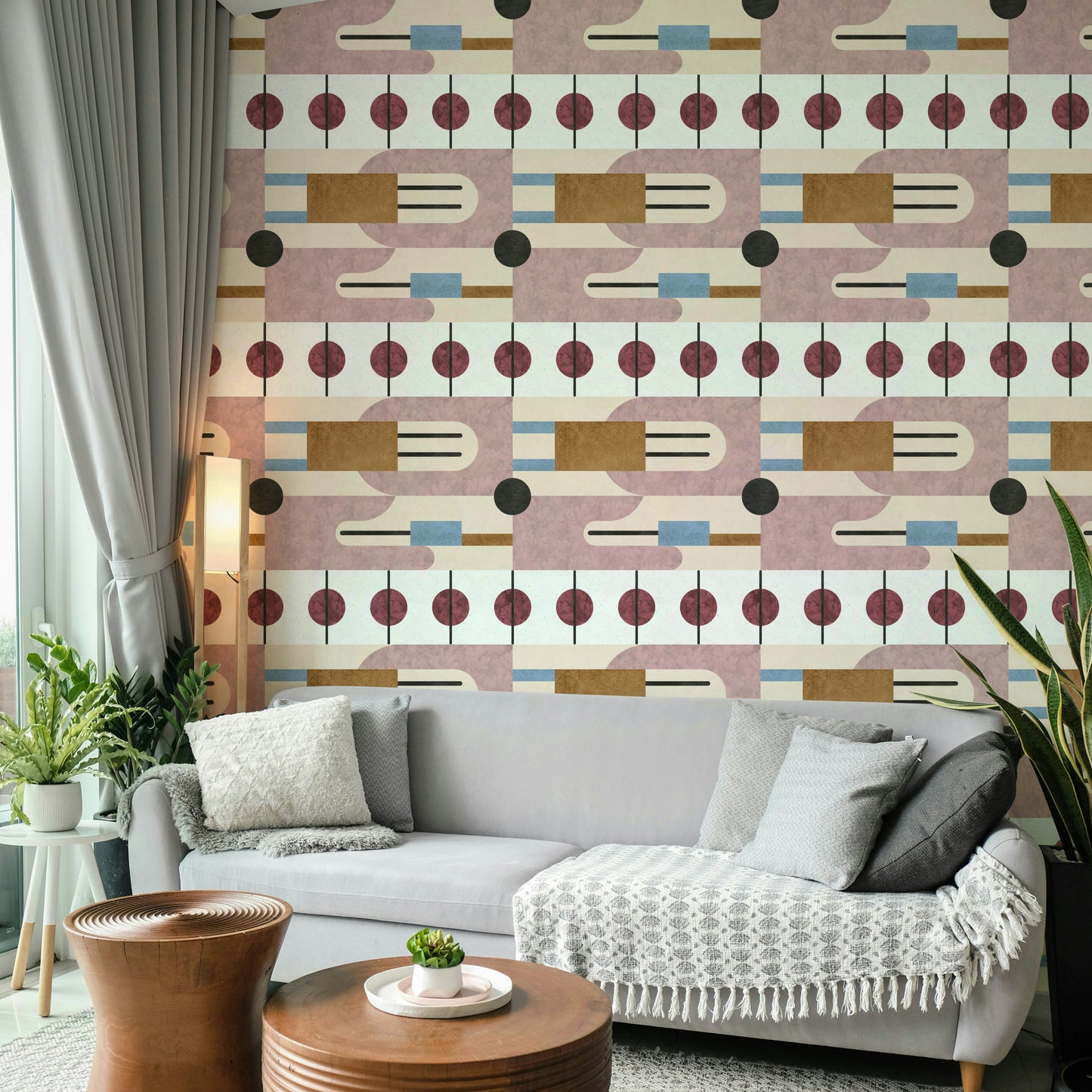 Serene Geometry Wallpaper⁠