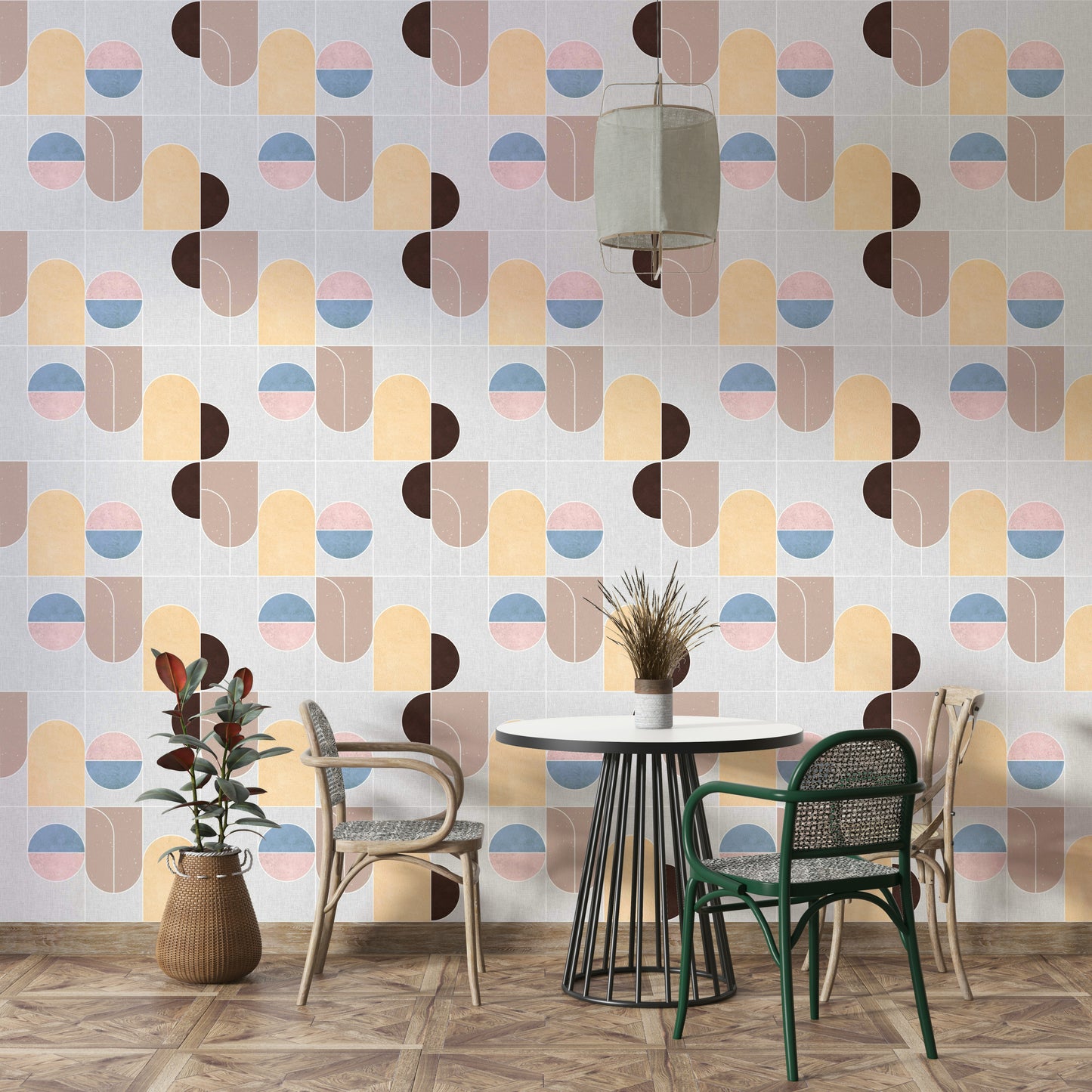 Serene Geometry Wallpaper⁠