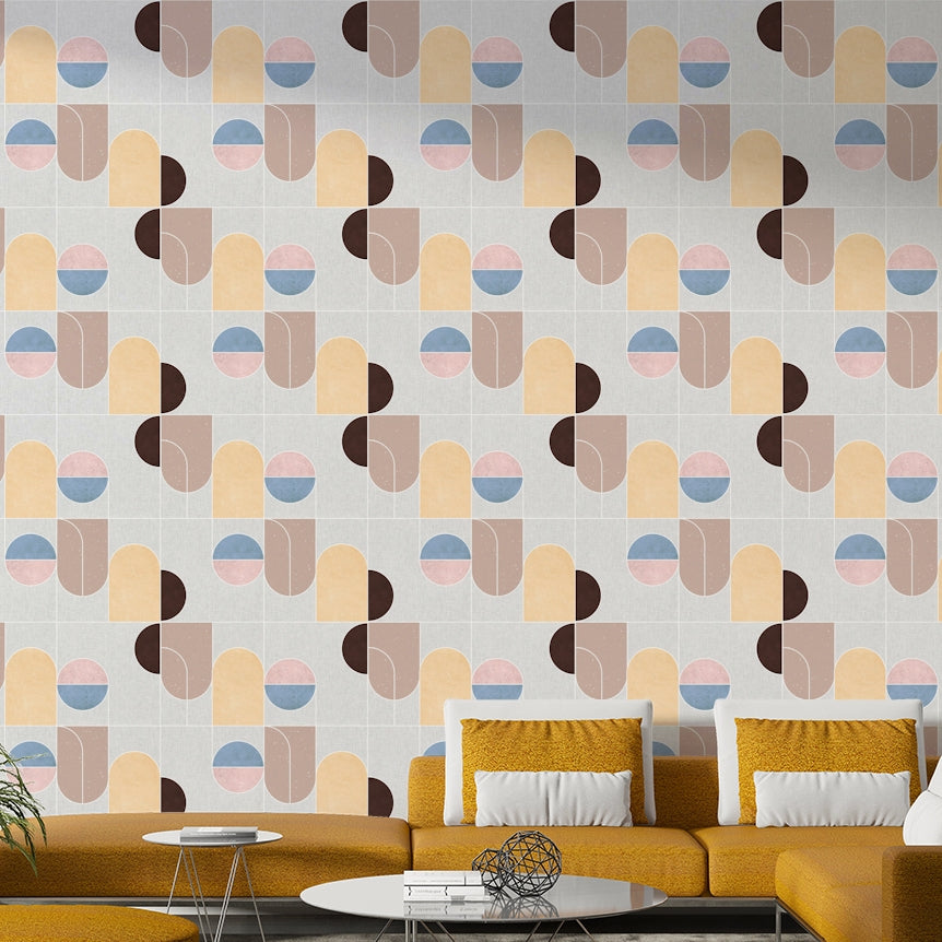 Serene Geometry Wallpaper⁠