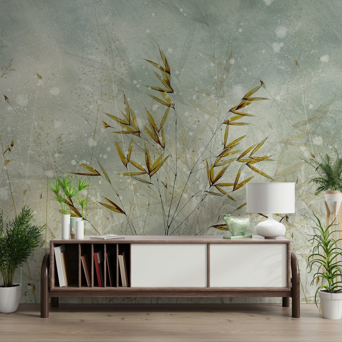 Whispering Grass Wall Mural - 1911337