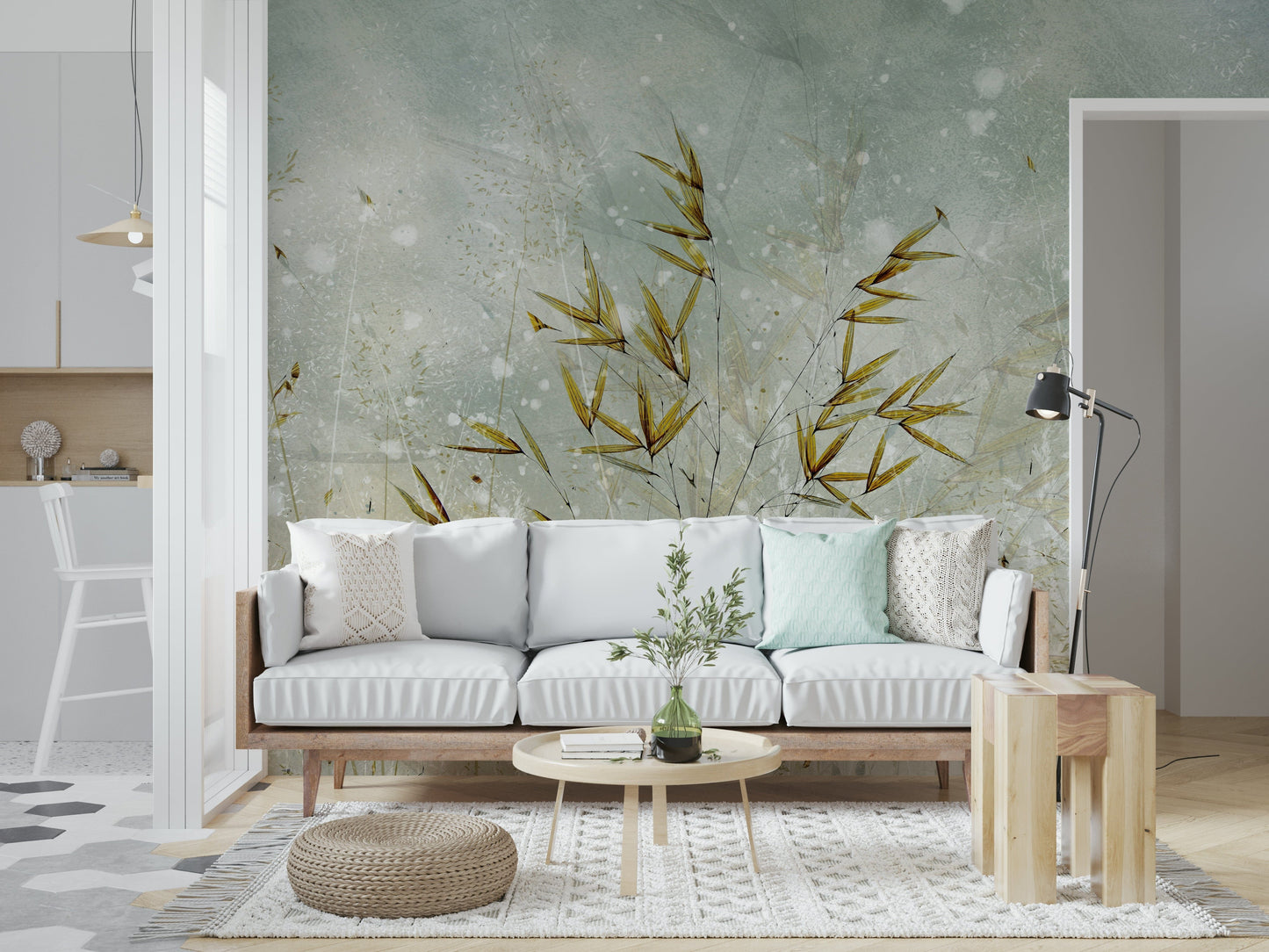 Whispering Grass Wall Mural - 1911337