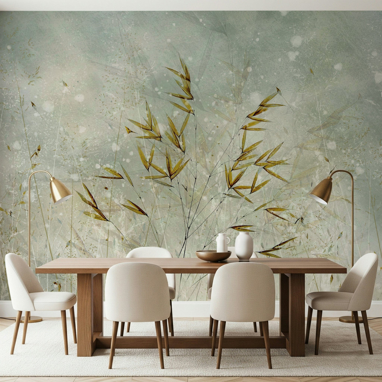 Whispering Grass Wall Mural - 1911337