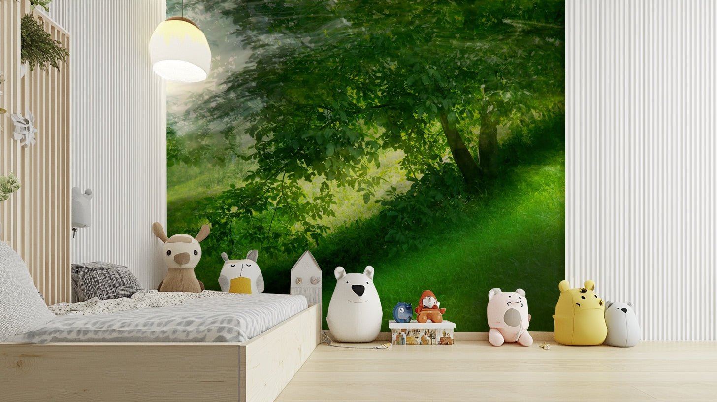 Tranquil nature scene wallpaper
