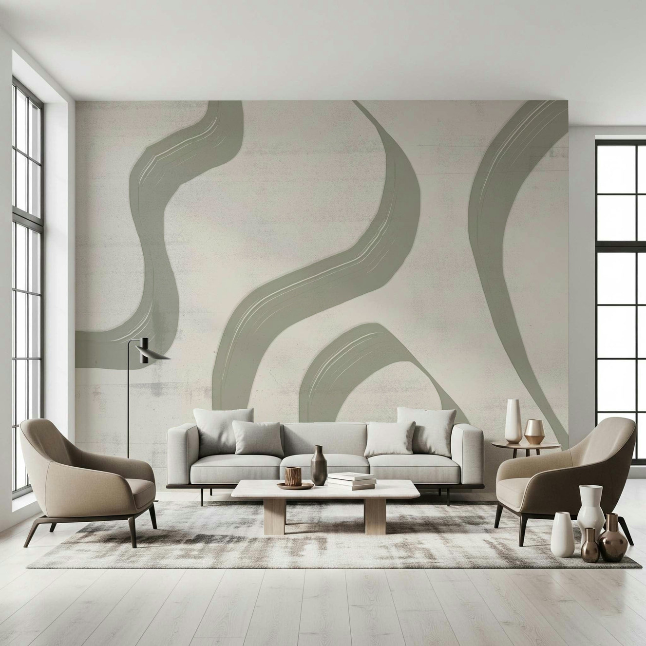 Subtle Stream Wall Mural - 2861695