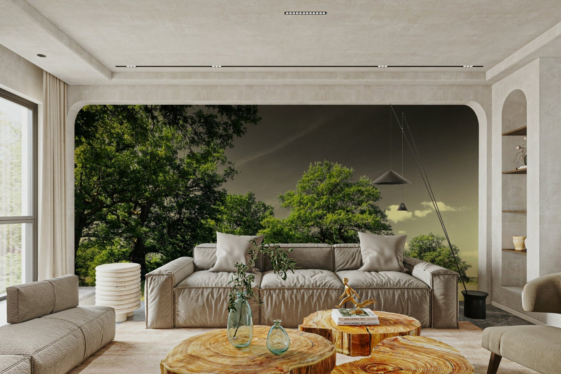 Nature scene wallpaper for walls
