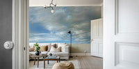 Dramatic sky landscape wall mural
