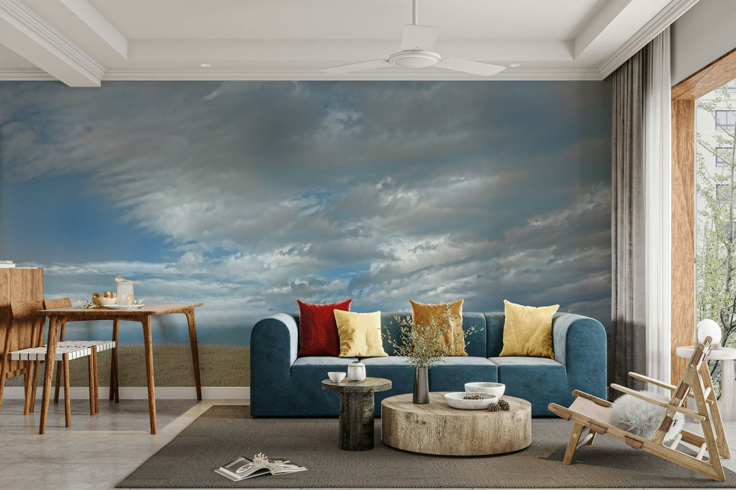 Rustic landscape wallpaper for walls
