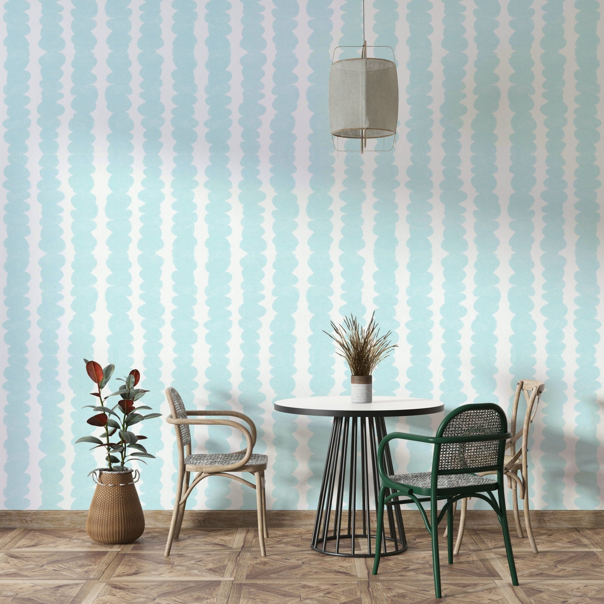 Peel-and-stick Serene Stacked Stones wallpaper for walls

