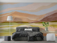 Easy install landscape mural

