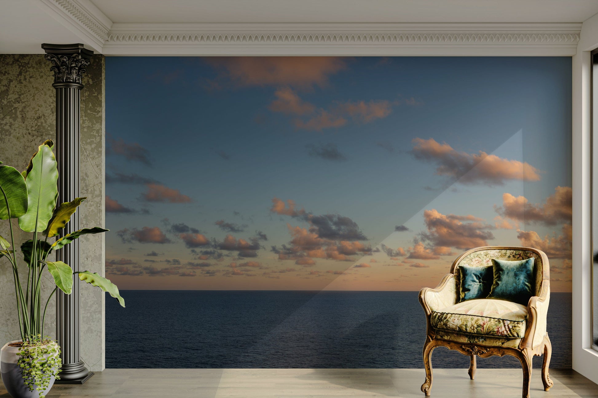 Sunset Sky peaceful wallpaper