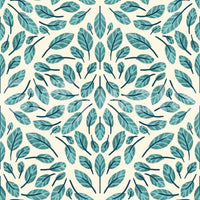 Serene leaf wallpaper with natural textures


