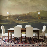 Painted Valley Vista Wall Mural -2925053