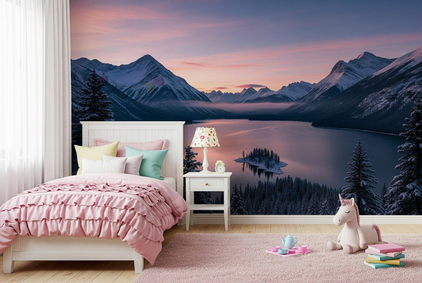 Winter's Calm Wall Mural