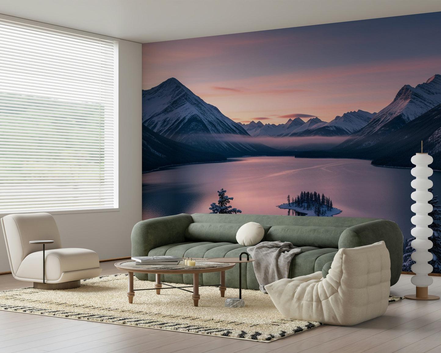 Winter's Calm Wall Mural