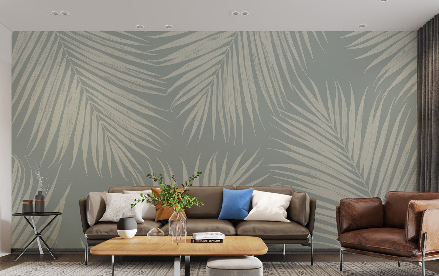 Serenity Palm Whispers Wallpaper - Giffywalls