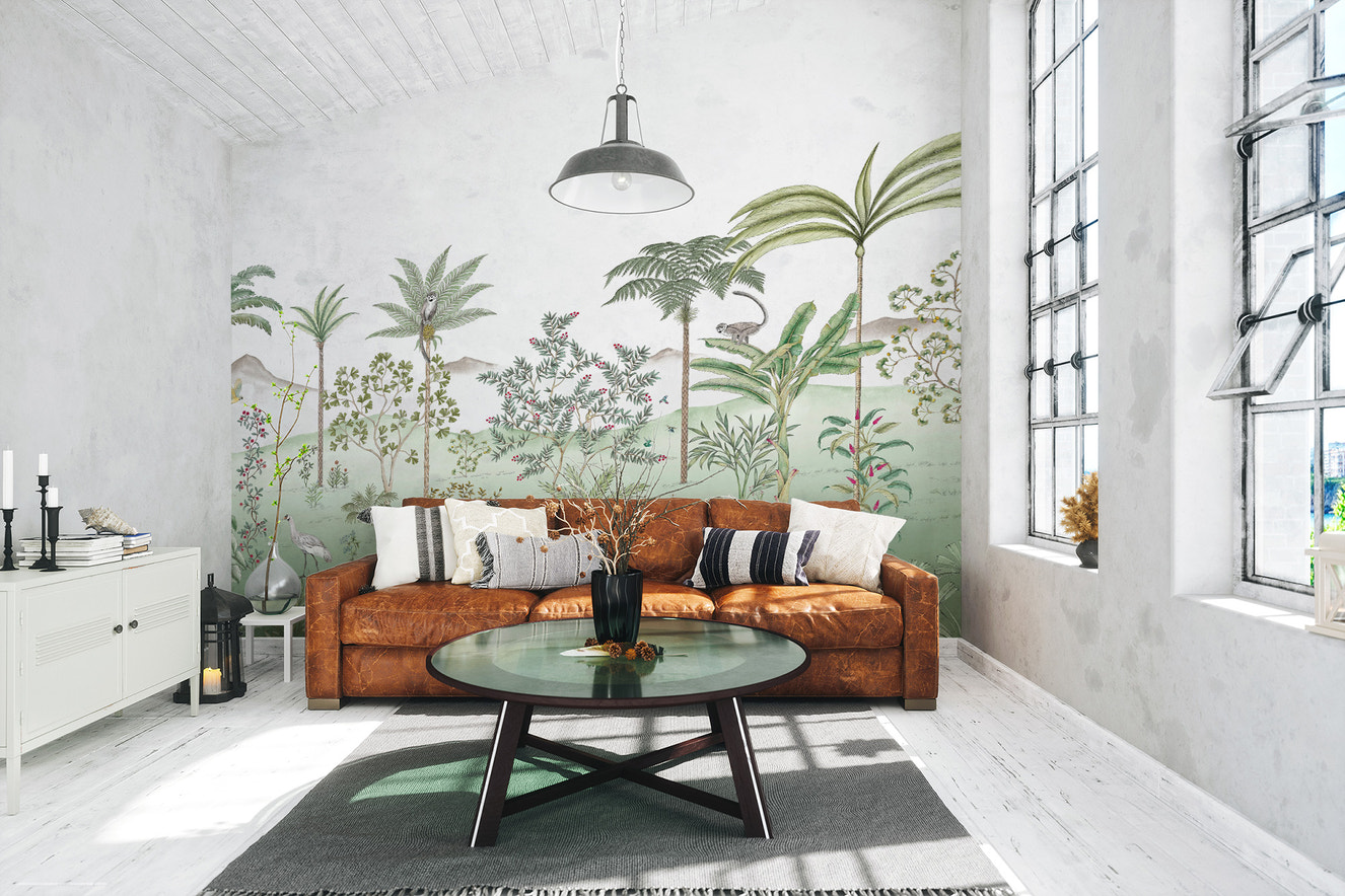 Exotic Tropical Wall Mural