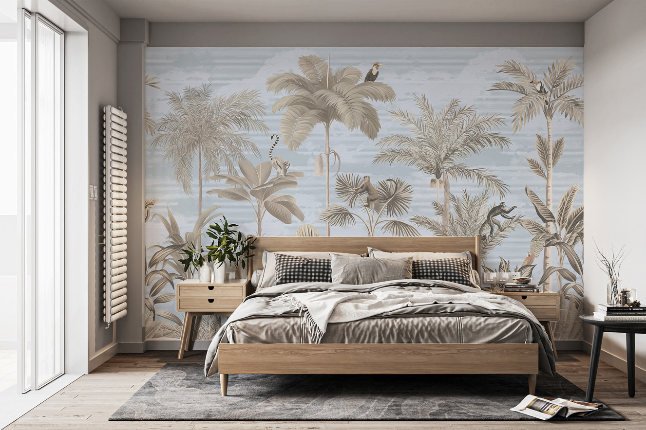 Sepia Treetop Ballet Wallpaper - Giffywalls