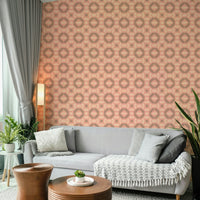 Earthy terracotta tones creating a cozy, inviting atmosphere

