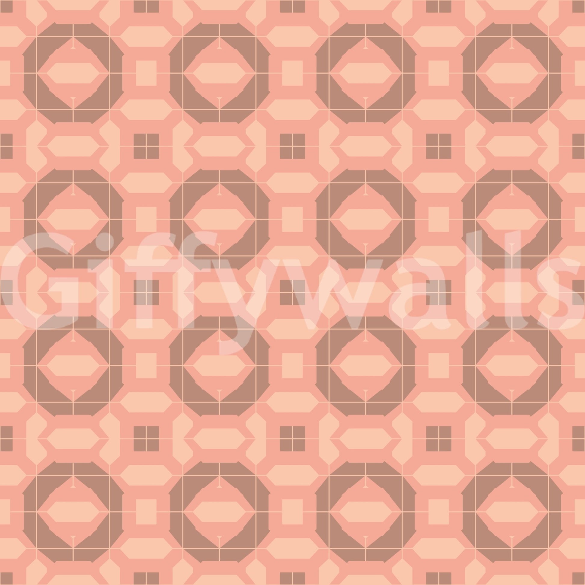 Easy-to-install wallpaper with vintage flair and earthy appeal

