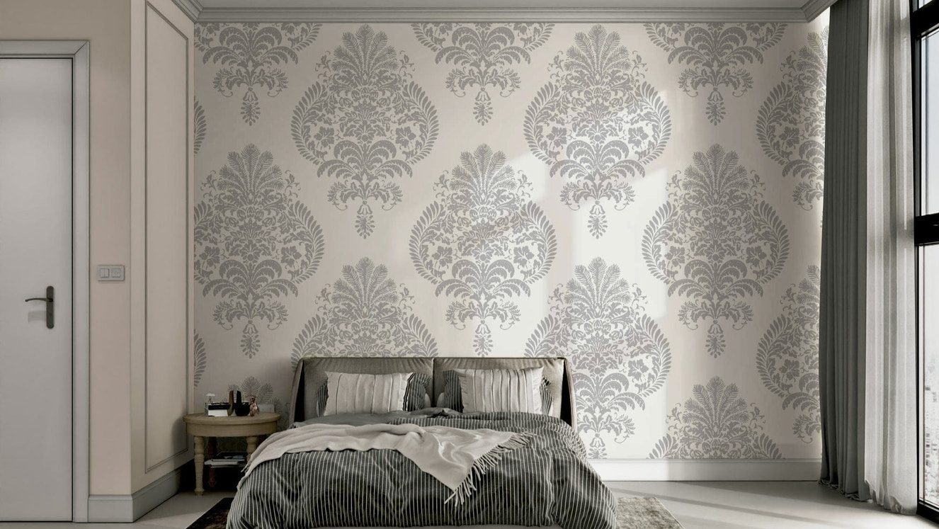 The colors are soft and muted, with light shades on a neutral background.
