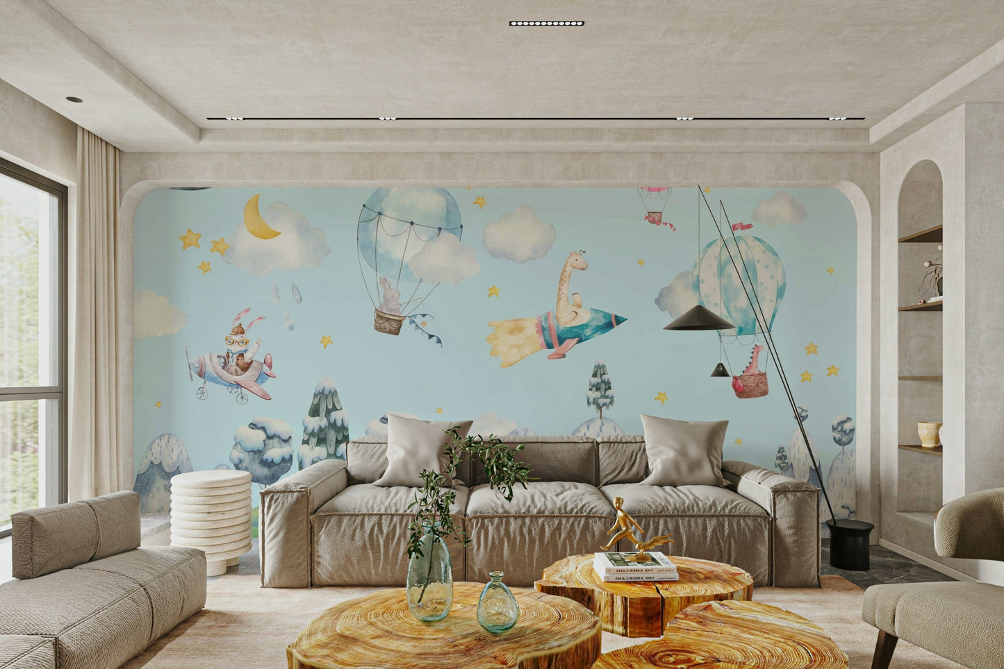 The design has a beautiful, artistic aesthetic.

