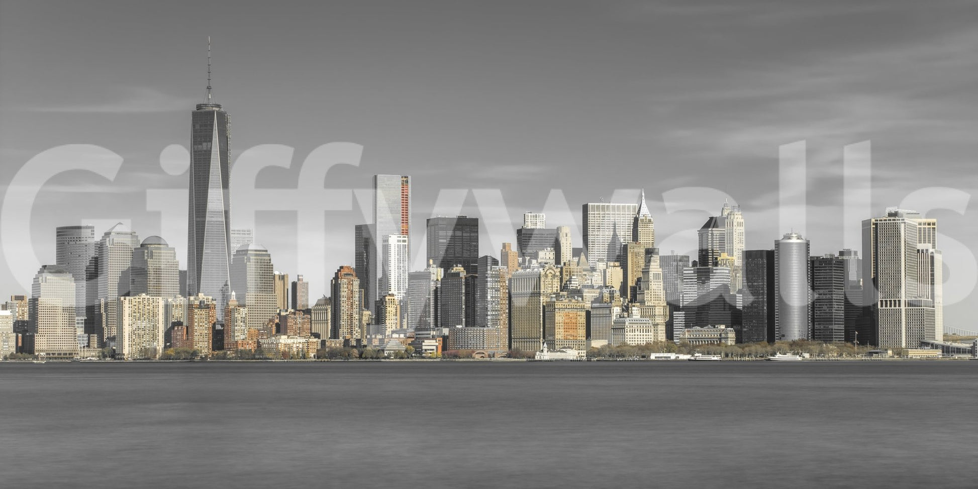 Skyline of New York City Wall Mural
