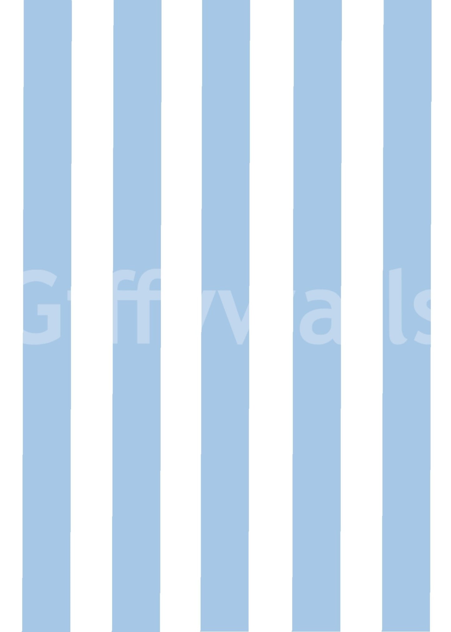 Vertical striped wallpaper with a subtle skyline touch

