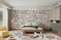 Sleeping Woodland Beige Wallpaper