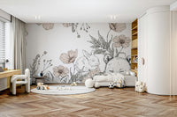 Sleeping Woodland Mural