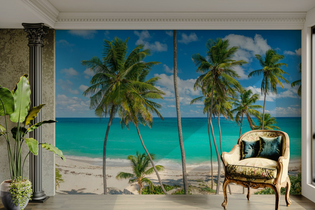 Slice of Paradise Wall Mural.

