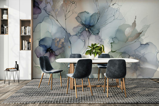 Soft Bloom Essence Wall Mural