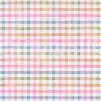 Easy to install soft checkered mural.
