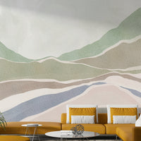 Gentle rolling hills wallpaper

