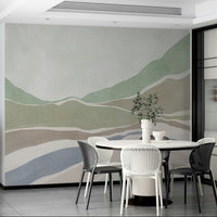 Soft Hills wall mural

