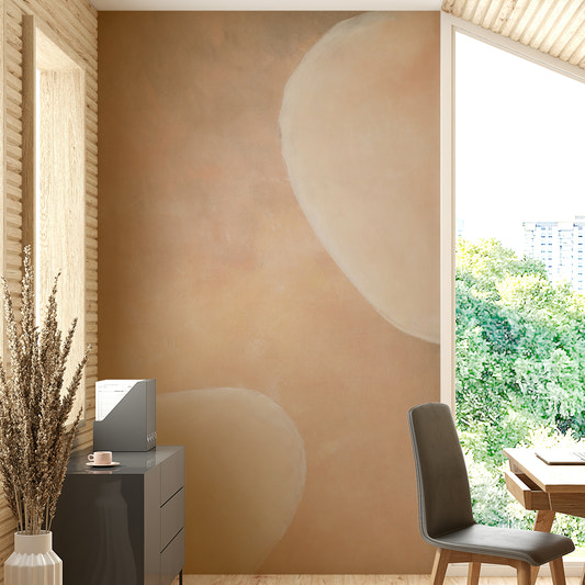 Soft sands minimalist wallpaper design

