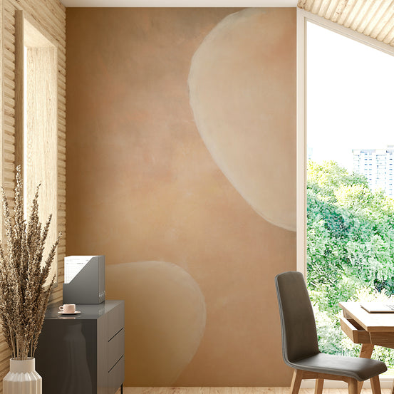 Soft sands minimalist wallpaper design

