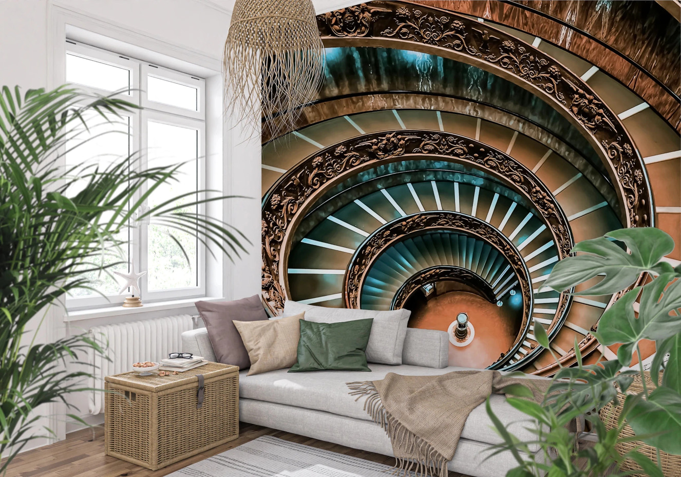 Spiral Grandeur Wall Mural