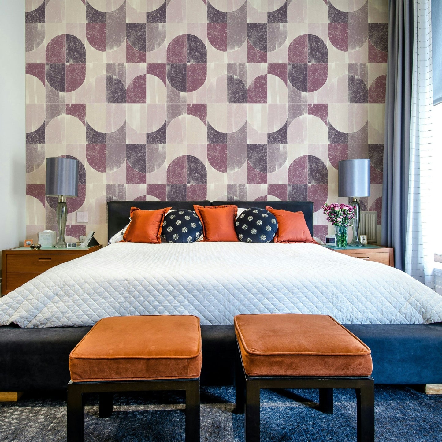 Sense of creative energy and serene sophistication.

